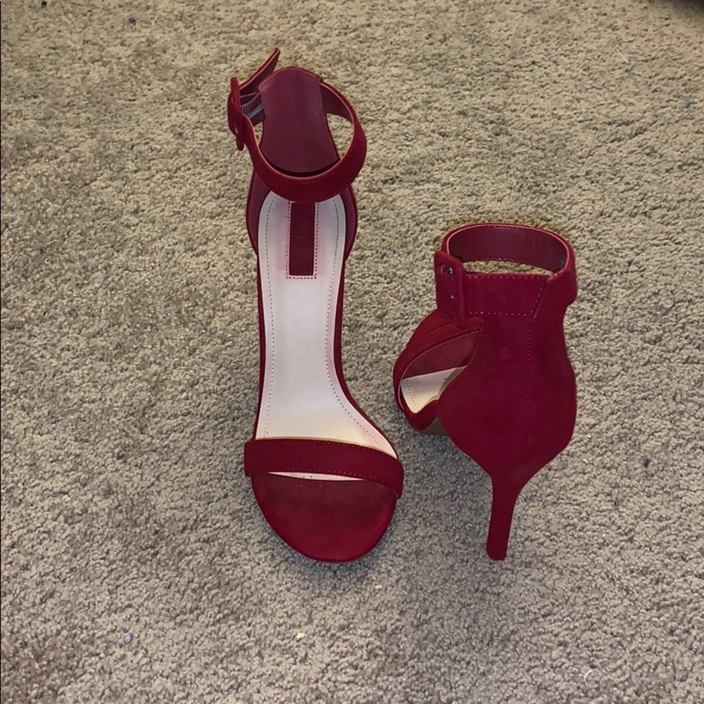 Strappy heels